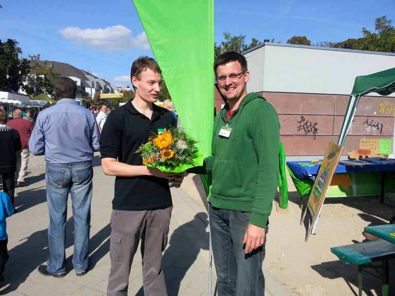 Salzlandgrüne haben einen neuen Schatzmeister