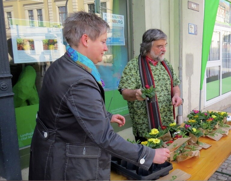 Blumen zum Frauentag am 8. März 2015