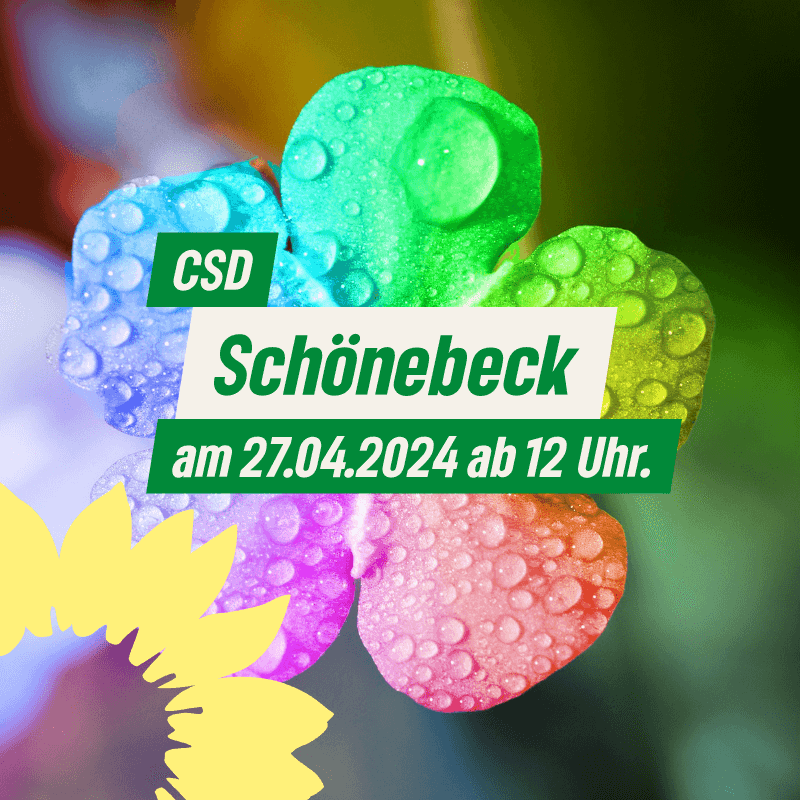 CSD in Schönebeck am 27.04.24 ab 12 Uhr